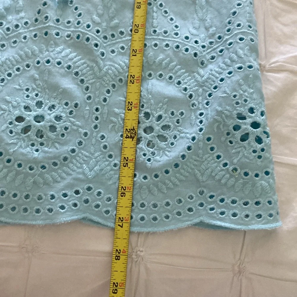 Marina Luna linen blend top beach vacation holiday cruise - Picture 5 of 8